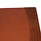 Dacasso Protacini Cognac Brown Italian Patent Leather 34 x 20 Side-Rail Desk Pad P6101 - alternate 2